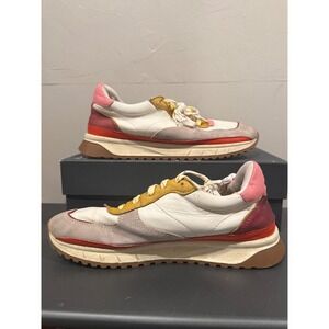 MWL Women's Fashion Sneakers Size 8.5 Multi-Color Leather Suede Athletic Shoes